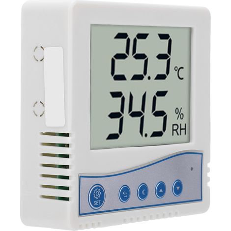 Transmetteur de température et d'humidité de qualité industrielle, haute précision, écran LCD, RS485
