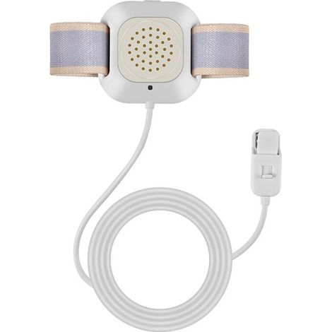 Bettnässeralarm, nächtlicher Enuresis-Alarm mit hellen Lichtern und starken Vibrationen, Alarm bei nassem Urin für Säuglinge und ältere Menschen (1/5)