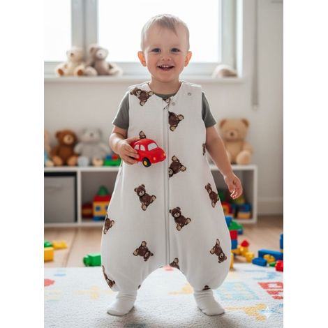 Saco de dormir para bebé con piernas, para todo el año, 1 TOG, talla S (1/5)