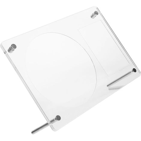 Cadre Photo Décoratif en Acrylique Blanc Personnalisable et Portable, Cadre D'exposition de Tableau Simple pour Décoration de Maison et Présents Housewarming (1/5)