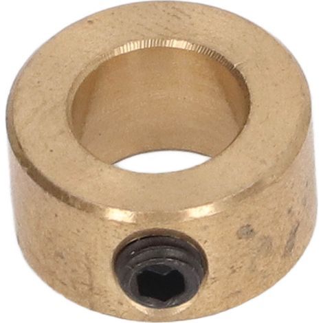 Bohranschlag aus Messing, Tiefenanschlag, Bohrring, Positionierer für Holzbearbeitung, 10 mm / 0,39 Zoll (1/5)