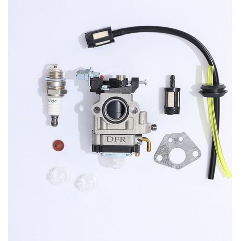 Carburatore per decespugliatore 52cc 49cc 43cc: kit carburatore con guarnizione, tubo flessibile, candela e filtro carburante. Carburatore per decespugliatore e tosaerba (1/5)