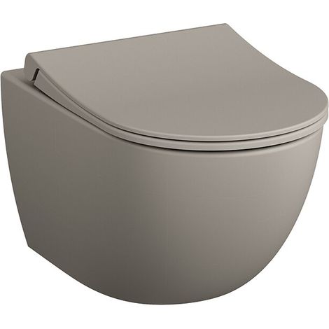 VITRA 7748B420-0101 Cuvette suspendue à chasse profonde Sento VitrA Flush
