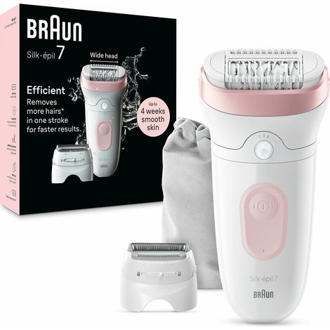 depiladora recargable impermeable - SE7-030 - braun - (1/3)