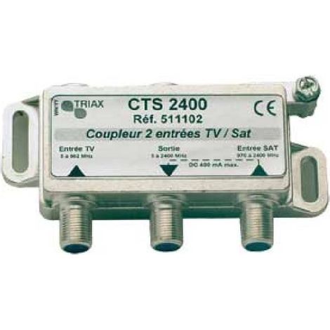 Coupleur 2 E TER/SAT CTS 2400