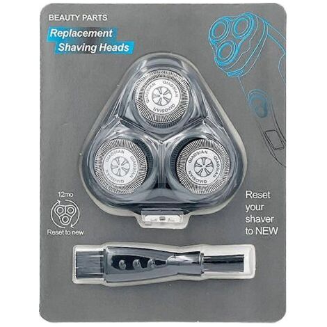 Schwarzer Ersatzscherkopf für Philips S5380 S5400 (1/5)