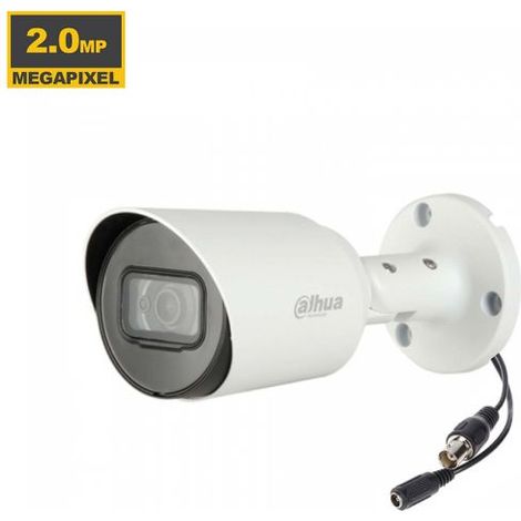 Dahua Telecamera bullet HDCVI 2Mp, ottica fissa 3.6mm, IR 30m - HAC-HFW1200T-S5