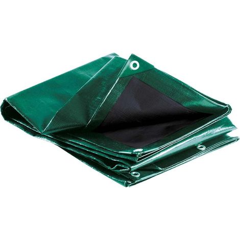 TERRE JARDIN - Lona para troncos gruesa ultra resistente 240 g/m² Negro 1.5 x 6