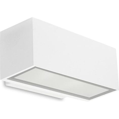Leds-C4 Afrodita - Aplique pequeño de exterior LED gris IP65 (1/3)