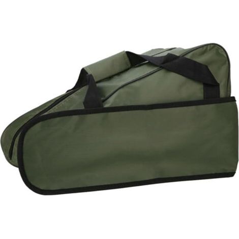Une solution pratique pour ranger efficacement vos outils de coupe et les transporter en toute sécurité grâce à ce sac pour tronçonneuse. (1/5)