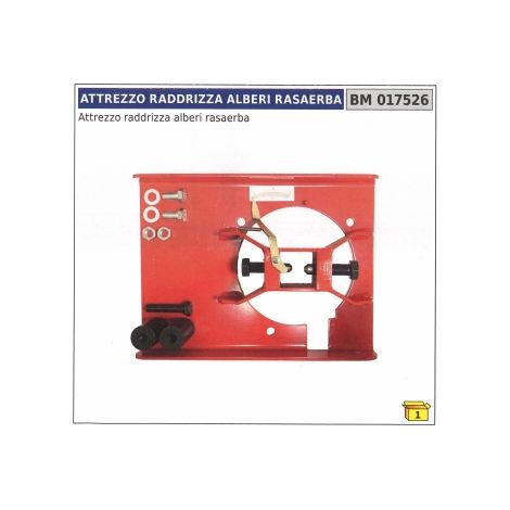 Herramienta enderezadora para ejes de segadoras código 017526