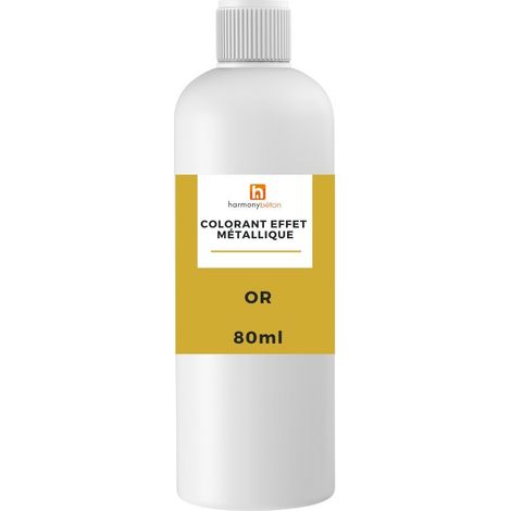 Colorant effet métallique - Or - Harmony Béton (1/3)