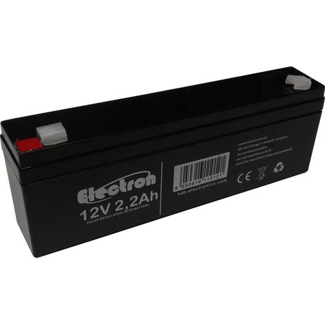 Batteria al piombo ermetica 12V 2,2Ah