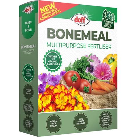 Doff Bonemeal Fertiliser 2Kg - Organic Plant Food & Root Builder