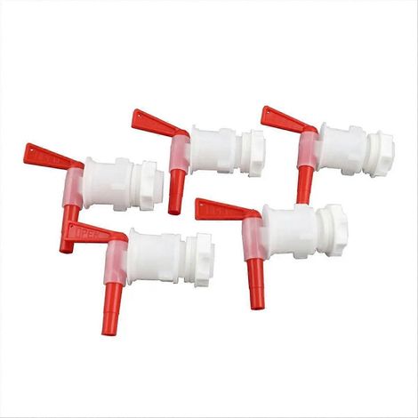 5 pièces Bottling plastique Faucet bière Brewing Replacement Faucet (1/5)