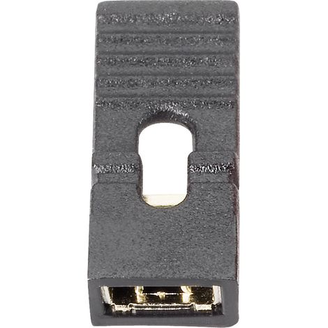 Fischer Elektronik 10005991 CAB 9 GS Kurzschlussbrücke Rastermaß: 2.54 mm Polzahl je Reihe:2 Inhalt: (1/3)