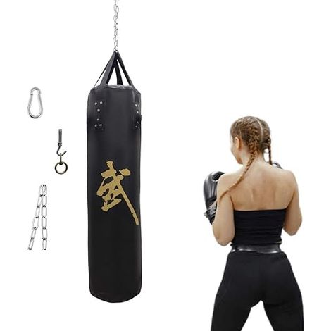 SACCO BOXE PIENO 25KG PUNCHING BAG PUGILATO MMA KICK BAG BOXING ALLENAMENTO FIT FFitness (1/2)