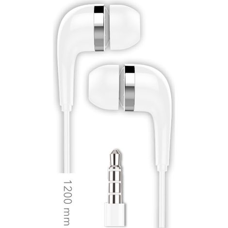 Casque Bsk Jack Blanc Son Clair, Micro Intégré, Confort Optimal - Tech One Tech