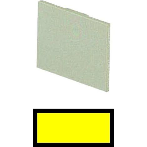 Étiquette à encliqueter jaune sans inscription EATON 05SQ25