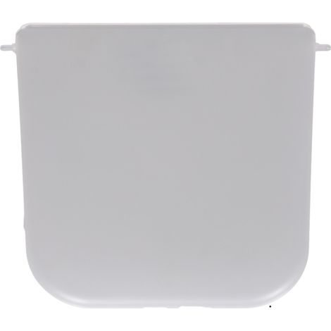 Porte de rechange transparente pour maison de toilette Loki ou Thor – Dimensions 24.5 x 21.5 x 1.5 cm – Matériau synthétique durable – Flamingo (1/3)