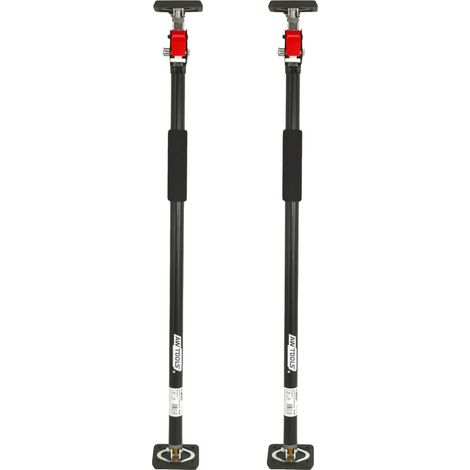 Supporto telescopico in acciaio Awtools 95-160 cm, set da 2 pezzi (1/5)