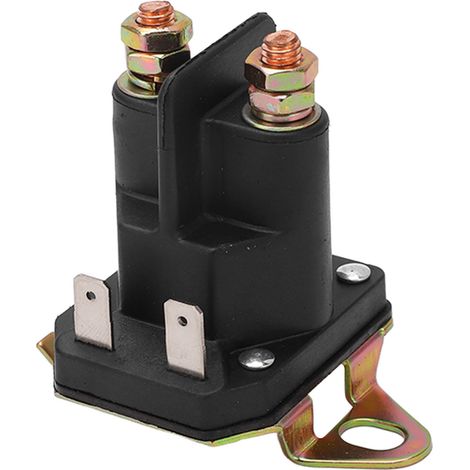 Électrovanne de démarreur 12 V 100 A 4 bornes 532192507 Relais de remplacement pour démarreur Husqvarna (1/5)