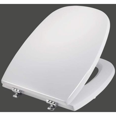 Asiento de inodoro para jarrones de la marca Pozzi Ginori modelo SQUARE Niclam N38  Blanco (1/2)