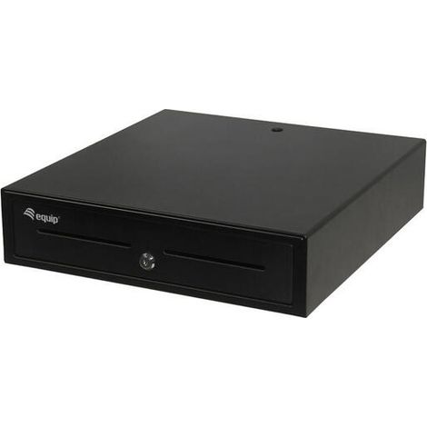 TPV CAJON PORTAMONEDAS EQUIP  APERTURA MANUAL Y AUTOMATICA CONECTOR RJ11 COLOR NEGRO (1/4)