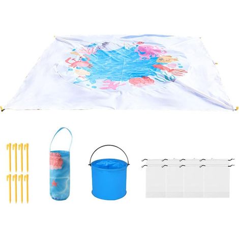 Baby-Strandplanschbecken - Außenbecken 2 x 2 Meter - Wasserdicht 2 (1/5)