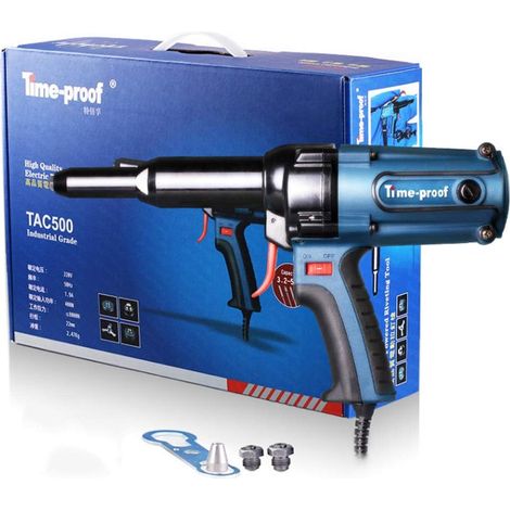 Electric Riveter 220V, TAC500 Nailing Gun 400W 8000N Stroke 22mm (TAC500) (1/5)