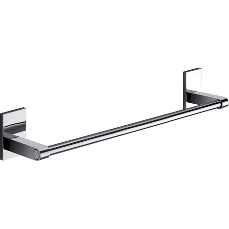 GEDY G-Singapore Porta Asciugamani CM.35 con Placche girevoli, Colore Cromo, Componenti Realizzati in Acciaio Inox e Cromall, Misure 6 x 38 x 6,5 CM e Peso 0,305 kg, Design R&S, 35 cm