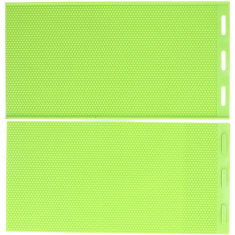 2 pièces 5.4mm Silicone cire d'abeille feuille moule cire d'abeille fondation presse moule apiculteur équipement
