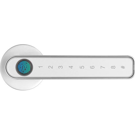 Serrure de porte intelligente Serrure de porte intelligente à empreinte digitale Tuya entrée sans clé boutons de porte biométriques serrure mot de passe serrure numérique électronique for la maison n' (1/5)