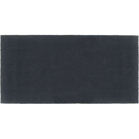 Zerbino tufted interno esterno antiscivolo 100 x 200 cm in fibra di cocco grigio scuro 020046174