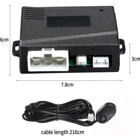 Système de capteur de lumière automatique pour voiture, contrôle automatiquement l'allumage et l'extinction des lumières par 12 V (1/4)