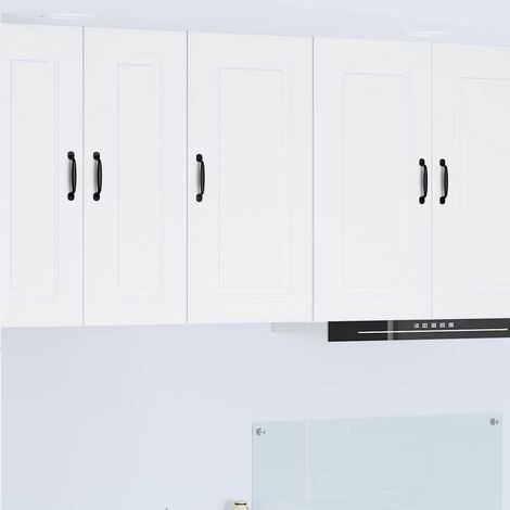 vidaXL Pannello lavastoviglie Kalmar Bianco 40 x 31 x 80 cm