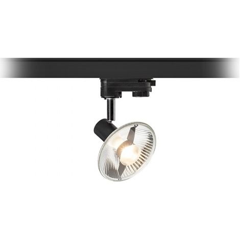Faretto TRICA per binario trifase Nero 230V GU10 50W