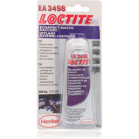 Loctite 3498 mastic echapnet, raccord echappement etancheite, 150g