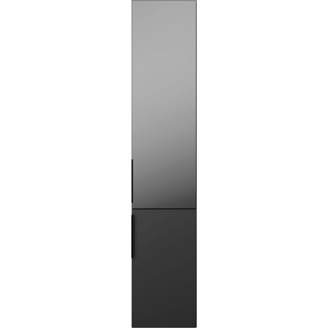 burgbad Eqio Armoire haute 2 portes, charnières à droite, 1 porte (1/2)