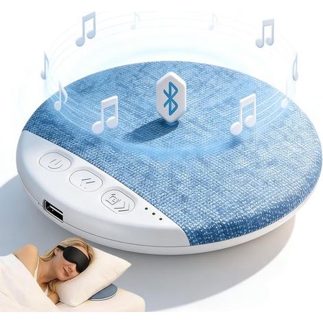 Altoparlante per dormire Mini altoparlante da cuscino Altoparlante Bluetooth per cuscino Bassi delicati per un sonno riposante Rumore bianco Wireless Con be (1/5)