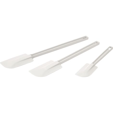Spatule Maryse Blanche en Caoutchouc L 25,5 à 41 cm - Pujadas