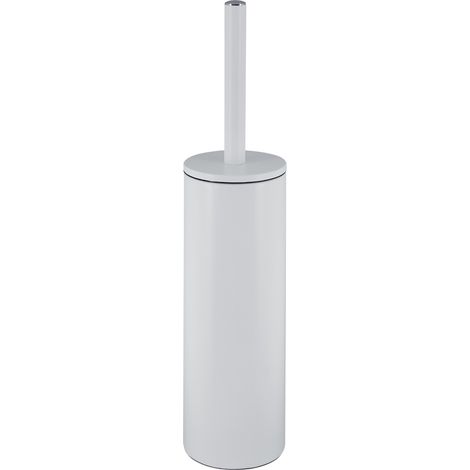 Escobillero con soporte de acero AKIRA Blanco mate Spirella (1/5)