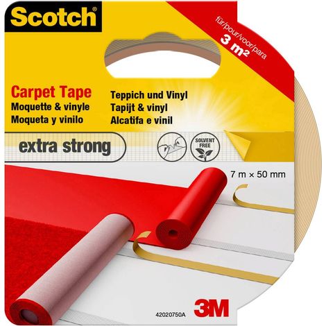 3M 42022050 Nastro adesivo per moquette Scotch® Bianco (L x L) 20 m x 50 mm 1 pz. (1/3)