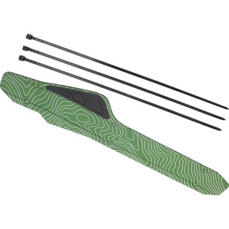 Protecteur de Cadre VTT Anti-Rayures - Manchon de Protection Chaîne Vélo Montagne, Vert (1/5)