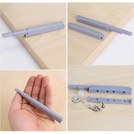 Appuyez pour ouvrir magnétique loquets Fermetures magnétiques push-open ouvre et ferme la porte avec une simple pression (10 pièces) TRIMEC (1/4)