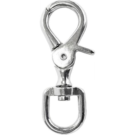 Mousqueton nickelé 7151 50mm