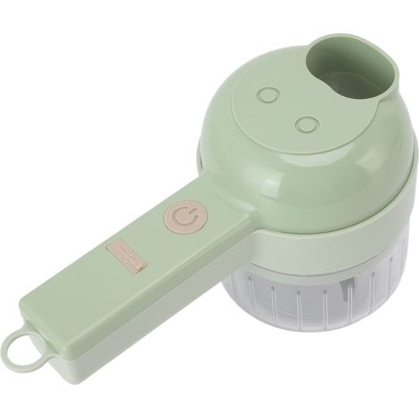 Tragbarer Knoblauchzerkleinerer mit USB-Ladeanschluss, wasserdichtem Gehäuse und Edelstahlklinge (1/5)