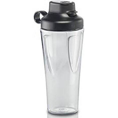 Bosch MMZBT01B Botella To-go Negro Transparente 0.6 L