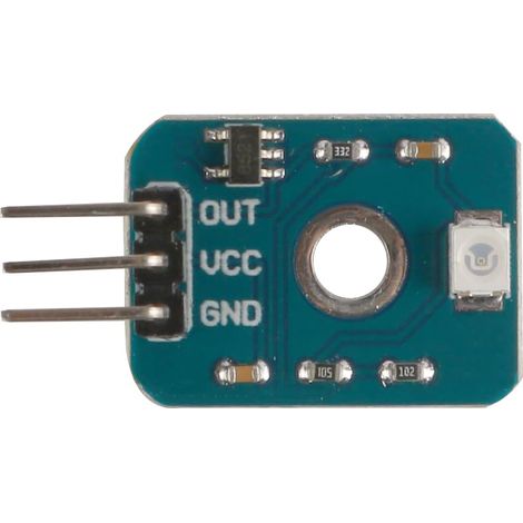 Modulo sensore UV da 3,3 V-5 V, modulo di rilevamento UV, lunghezza d'onda 200-370 nm, adatto per tester UV, orologi, attrezzature sportive per esterni e telefoni cellulari. (1/5)