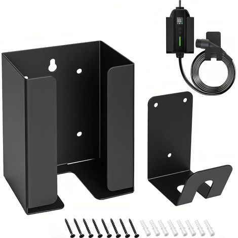 Supports pour câble de borne murale, support mural et socle de recharge (1/5)